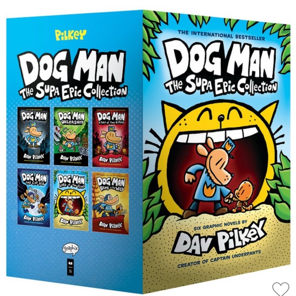 Blue and Yellow Graphic Novel Collection
